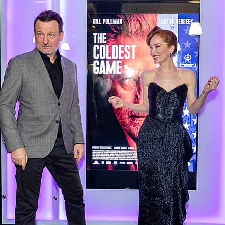 ロッテ・ヴァービークさんのインスタグラム写真 - (ロッテ・ヴァービークInstagram)「With one of the bestest #robertwięckiewicz at the @ukrytagra premiere in Tallinn @tallinnblacknightsff #TheColdestGame 🎞」11月30日 5時17分 - lotteverbeek