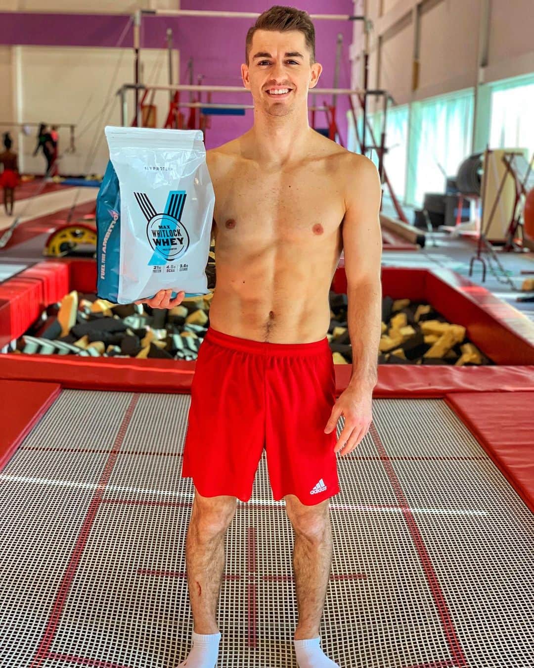 のインスタグラム：「Thanks @myproteinuk for my personalised bag of protein 👍 Use my code:  MAXWHITLOCK on MyProtein.com and see their #blackfriday offers!!!! 🔥🔥」