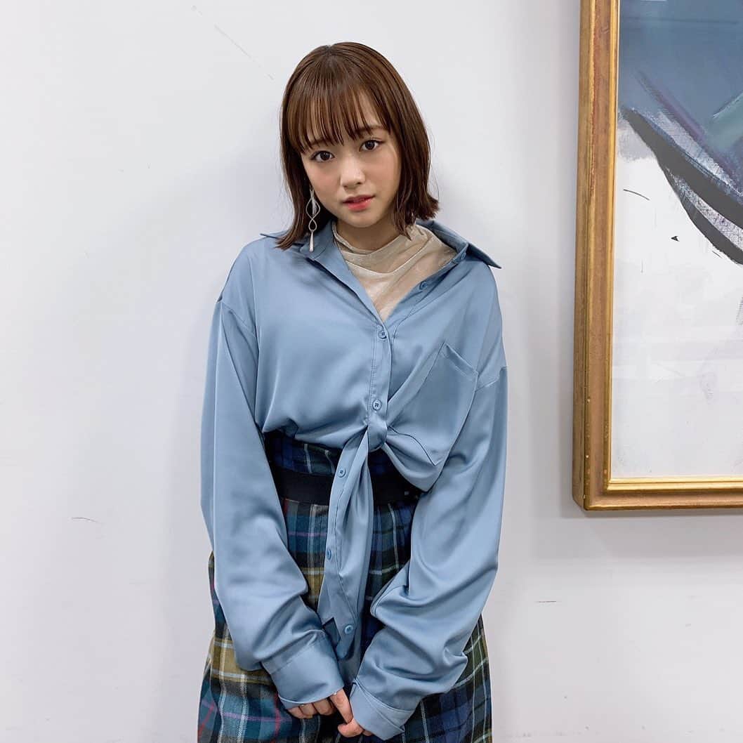 大原櫻子さんのインスタグラム写真 - (大原櫻子Instagram)「この日のお衣装、可愛かった❤︎ あんちゃん達のデザイン好きです いつもありがとう  ブルー👕 @fsr__official」11月30日 9時13分 - sakurako_ohara