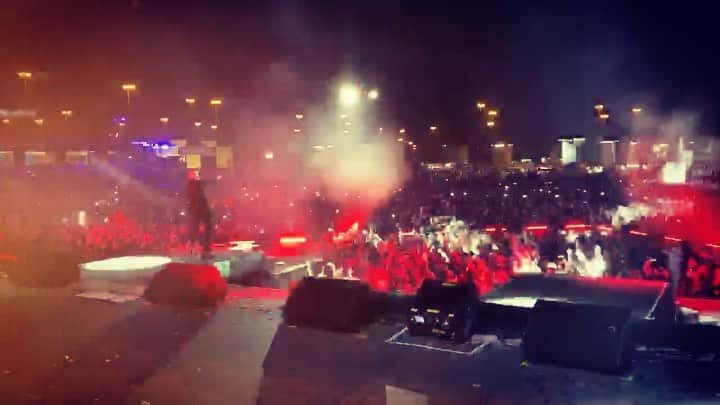 ピットブルのインスタグラム：「Incredible night in Riyadh at @diriyahseason!」