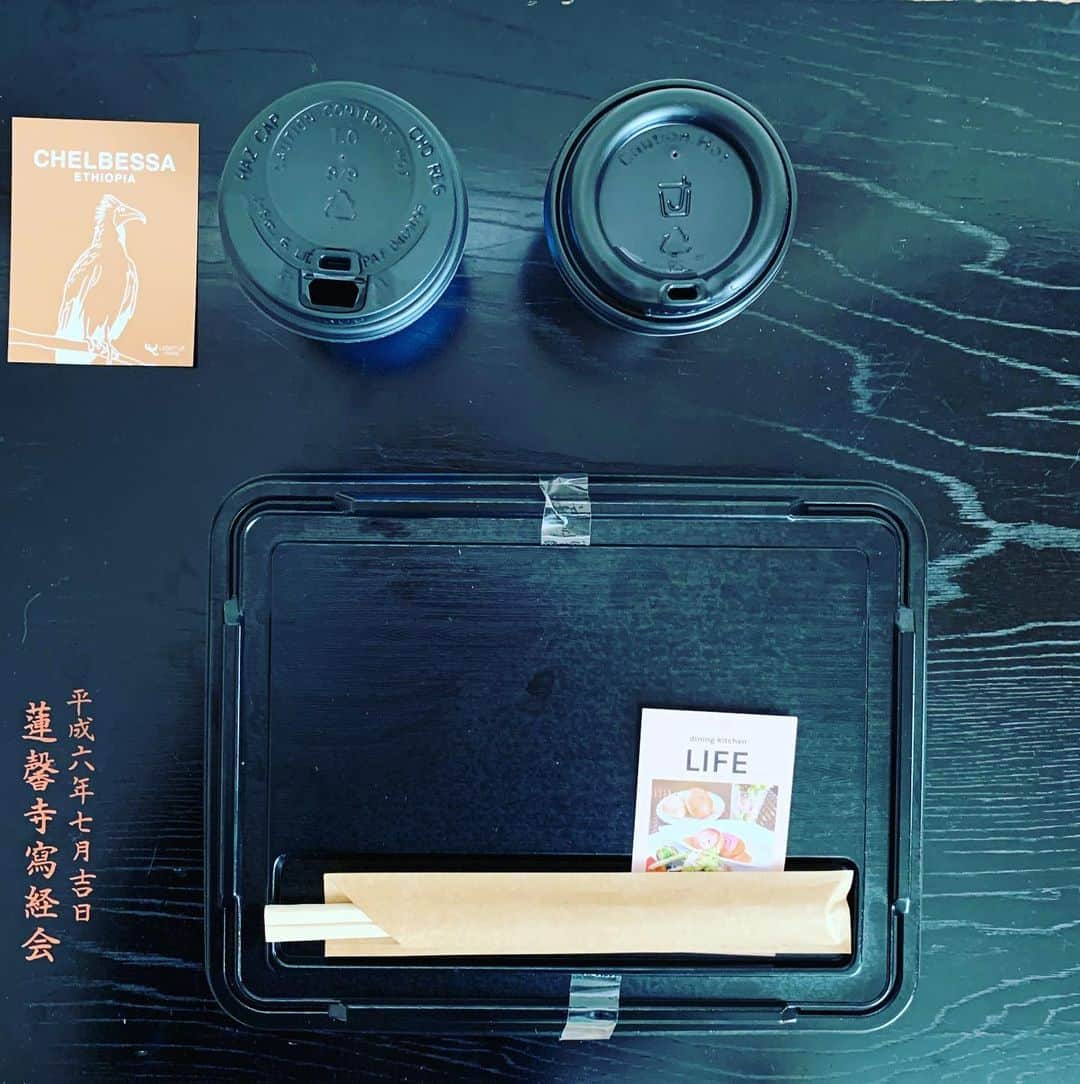 奇妙礼太郎さんのインスタグラム写真 - (奇妙礼太郎Instagram)「#本日の楽屋弁当  #川越コーヒーフェスティバル #coffee」11月30日 12時06分 - reitaro_strange