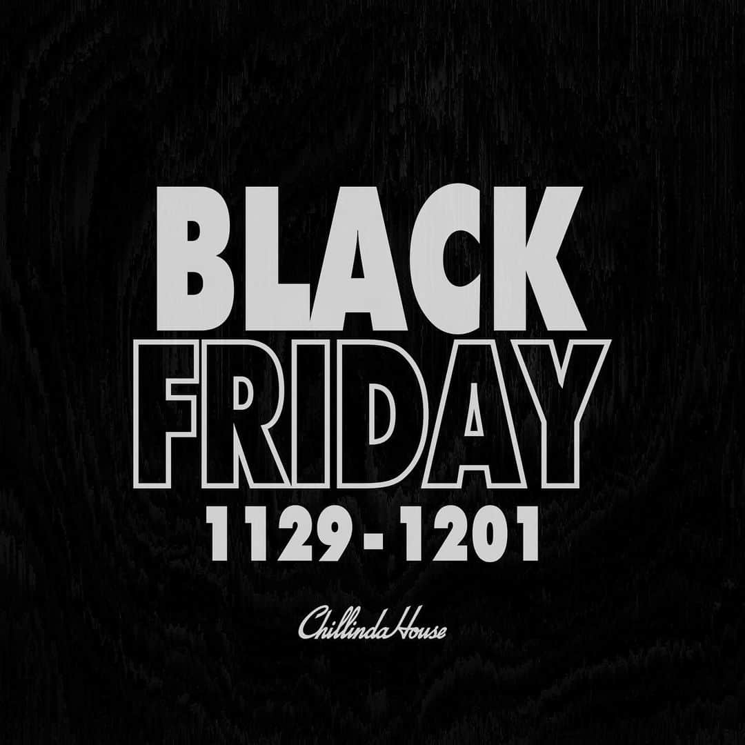 DIG DA GOOD IMCのインスタグラム：「【BLACK FRIDAY SALE 開催中！】 . CHILL IN DA HOUSEでは、11/29(金), 30(土), 12/1(日) の3日間「ブラックフライデーセール」を開催！ . シーズン末のセールに先駆け、タイムリーに使える商品をグッドディールプライス最大80%OFFで購入できるビッグチャンスです。 . 是非、この機会にCHILL IN DA HOUSEをご利用下さい。 . [開催期間] ●CHILL IN DA HOUSE店舗 11/29(金) 12:00 〜 12/1(日) 20:00 ●CHILL IN DA HOUSE オンラインストア 11/29(金) 20:00 〜 12/1(日) 23:59 . ブラックフライデーセールはこちらから↓↓ https://item.rakuten.co.jp/chillindahouse/c/0000000292/ . CHILL IN DA HOUSE 北海道札幌市中央区南2条西7丁目4-1 第7松井ビル1階 営業時間 : 12:00 ～ 20:00 TEL : 011-231-9629  通販 : 楽天 CHILL IN DA HOUSE www.rakuten.co.jp/chillindahouse」