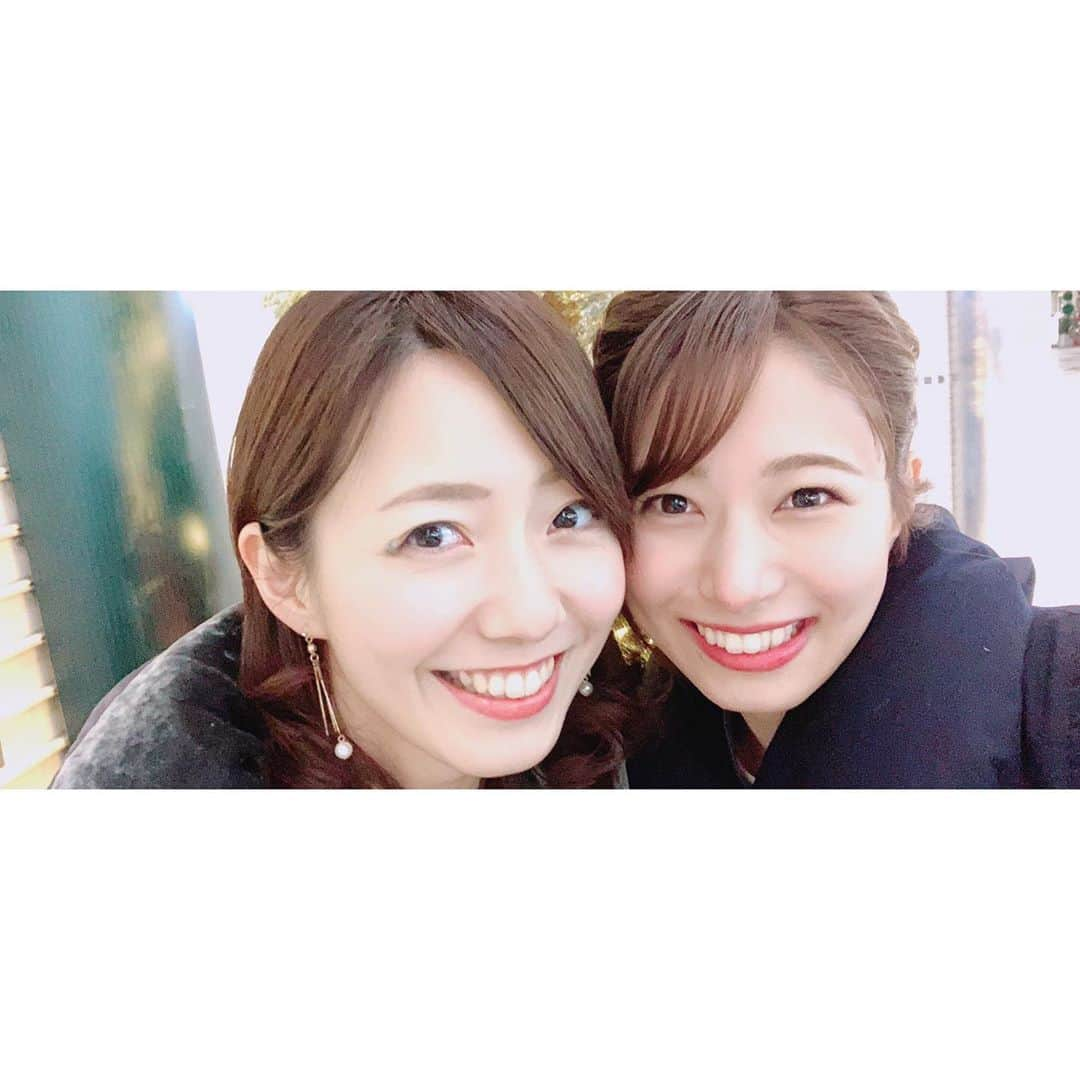 内田嶺衣奈さんのインスタグラム写真 - (内田嶺衣奈Instagram)「えびちゃんとご飯の日🍽❣️ *  かわいい後輩に、ご飯行きましょう〜と誘ってもらうのは素直に嬉しいです😊❤️ 美味しいご飯と共に喋っていたら、時間があっという間でした⏳🌷 *  えびちゃんは後輩ですが的確なツッコミも入れてくれます☺️ ありがとう♡笑  #海老原アナ #えびちゃん #寒くて二人ともダウンコート #もこもこ」11月30日 12時47分 - reina.uchida