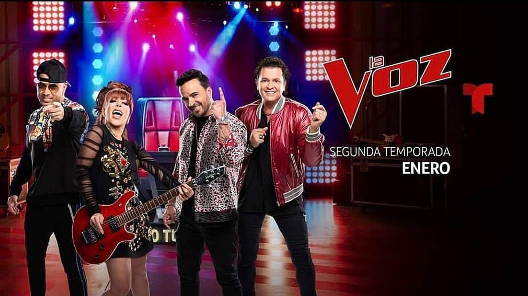 ウィジンさんのインスタグラム写真 - (ウィジンInstagram)「En enero la segunda temporada de @lavozus 🏆🔥🔥🔥🔥🔥🔥@luisfonsi @carlosvives @laguzmanmx @telemundo」11月30日 13時11分 - wisin