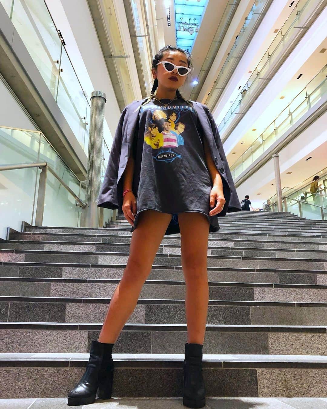 miniのインスタグラム：「#OOTD #tfw  #minilbreak #balenciaga #みに服」