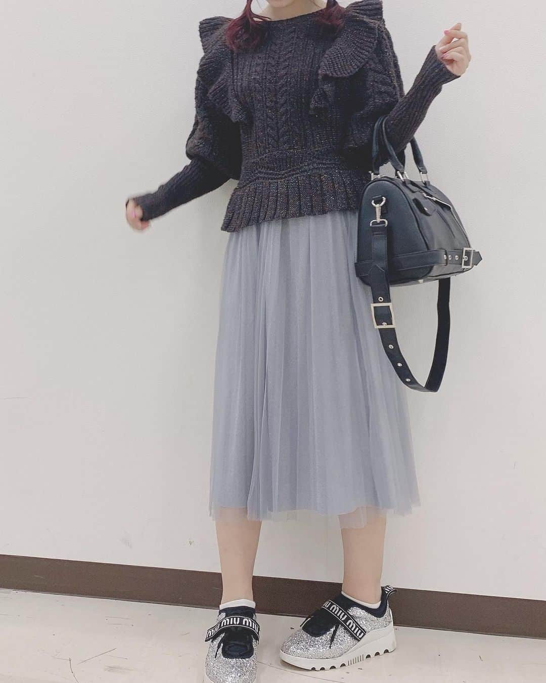 森みはるさんのインスタグラム写真 - (森みはるInstagram)「いろんな日の洋服☁️ 覚えてる限り頑張ってタグ付けしてみた！#コーデ#私服」11月30日 14時44分 - miharu_mori