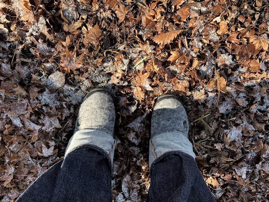 石川文菜さんのインスタグラム写真 - (石川文菜Instagram)「. . . 11月28日 山中湖は雪が降りました🌨 . . もともと冷え込む予報だったので、今シーズン初おろしのTHE NORTH FACE Nuptse Bootie WP Wool Luxe III をもっていって正解🥾✨ . . . #shotoniphone #thenorthface #lakeyamanaka #mtfuji #足元倶楽部」11月30日 16時03分 - bun0404