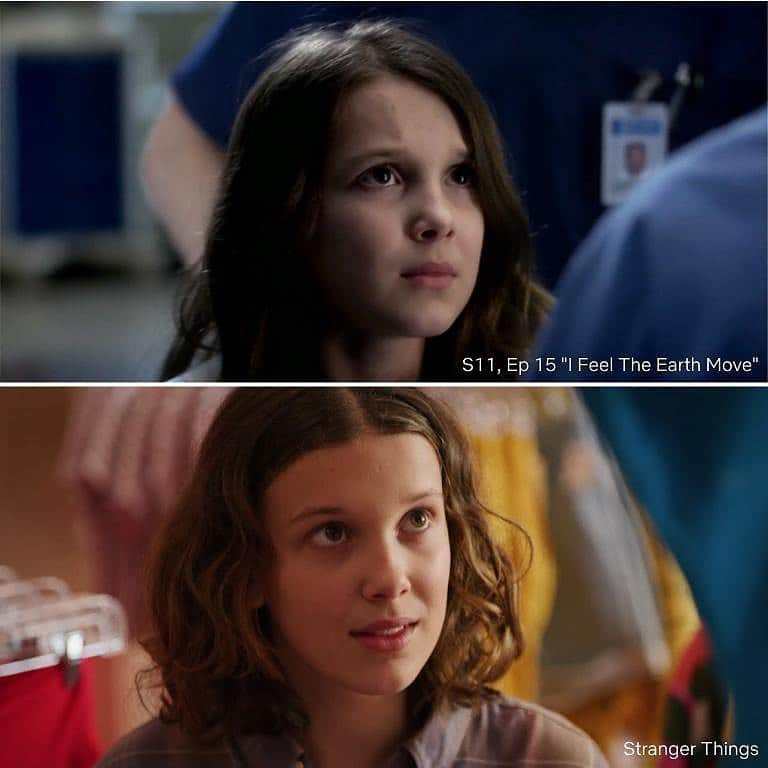 ネットフリックスさんのインスタグラム写真 - (ネットフリックスInstagram)「just a friendly reminder that @milliebobbybrown & @dylanminnette had guest roles on grey’s anatomy 🩺」12月1日 3時02分 - netflix