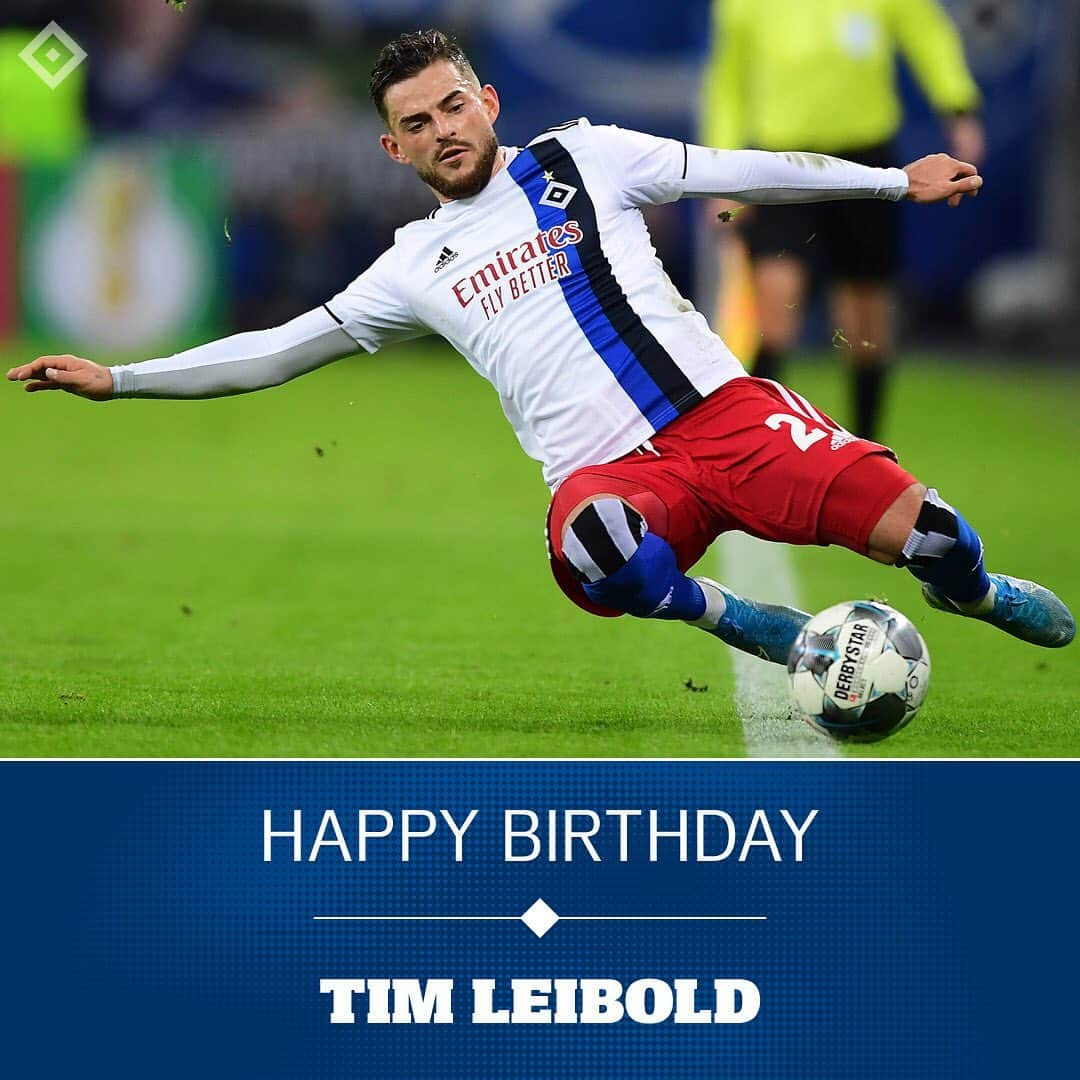 ハンブルガーSVさんのインスタグラム写真 - (ハンブルガーSVInstagram)「💐 Wir gratulieren unserem Linksverteidiger @timleibold23 zum heutigen 26. Geburtstag 🎁 Alles Gute für das neue Lebensjahr, Leibe 🍀 #nurderHSV #HappyBirthday #Leibold _____ 📸 @witters_sportfotografie」11月30日 18時54分 - hsv