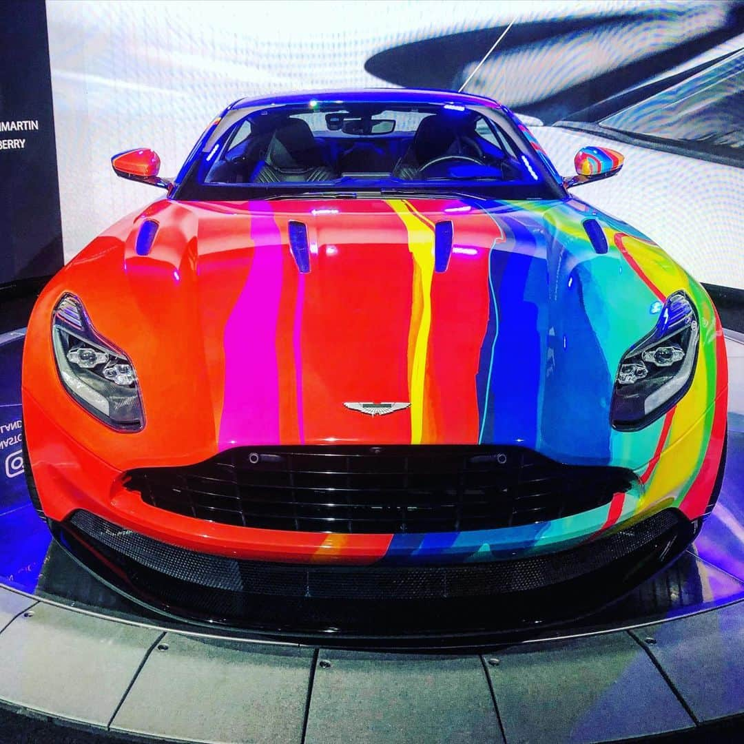 カラーさんのインスタグラム写真 - (カラーInstagram)「Curb Appeal  2020 Aston Martin DB11 AMR  On View @laautoshow @galpinautosports @astonmartinamericas  #rollandberry #astonmartin #astonmartindb11 #laautoshow #galpinautosports #artcar #autoart #colur #streetart #fineart #contemporaryart #believeinyourself #billionaire #buyart #yatch #exoticcars #universe #unstoppable #iwillalwaysmissyoujason」11月30日 20時15分 - rollandberry