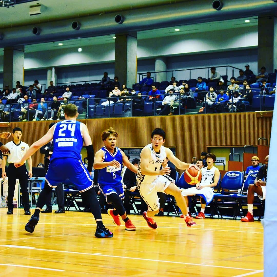 シーホース三河さんのインスタグラム写真 - (シーホース三河Instagram)「11/30(土) #天皇杯 2次ラウンド FE名古屋戦 #PHOTO 三河 91 - 83 FE名古屋 #シーホース三河」11月30日 20時19分 - go_seahorses