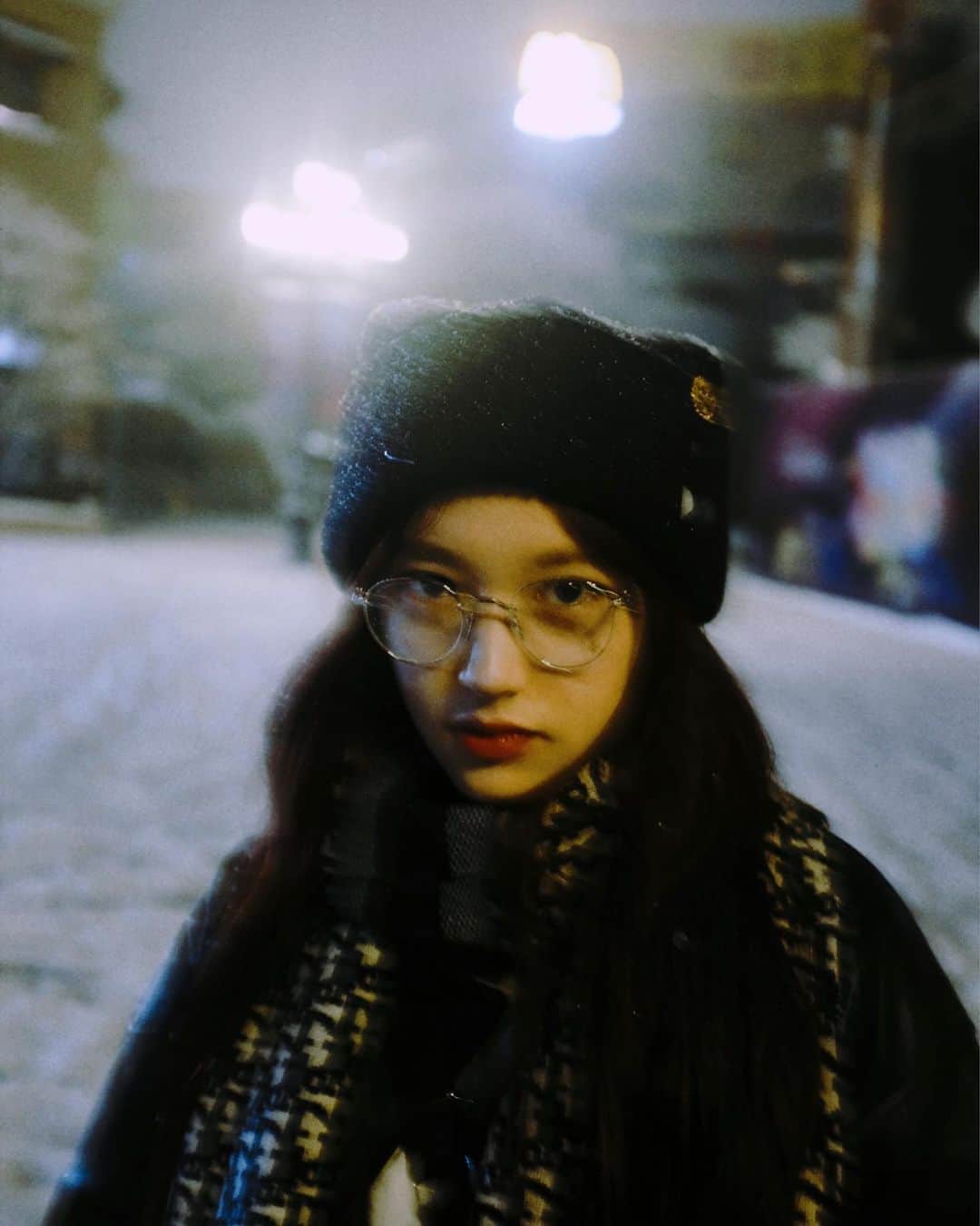 ソンソのインスタグラム：「❄️」