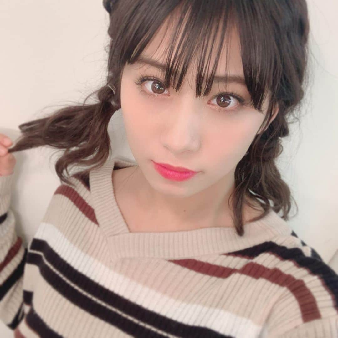 坂本遥奈さんのインスタグラム写真 - (坂本遥奈Instagram)「今日は可愛い髪の毛してもらったの🥰これとったの帰るときでちょっとほどけてるけどね😂 毎回可愛いのしてもらえるとテンション上がる🥳」11月30日 21時01分 - haruna_sakamoto_official