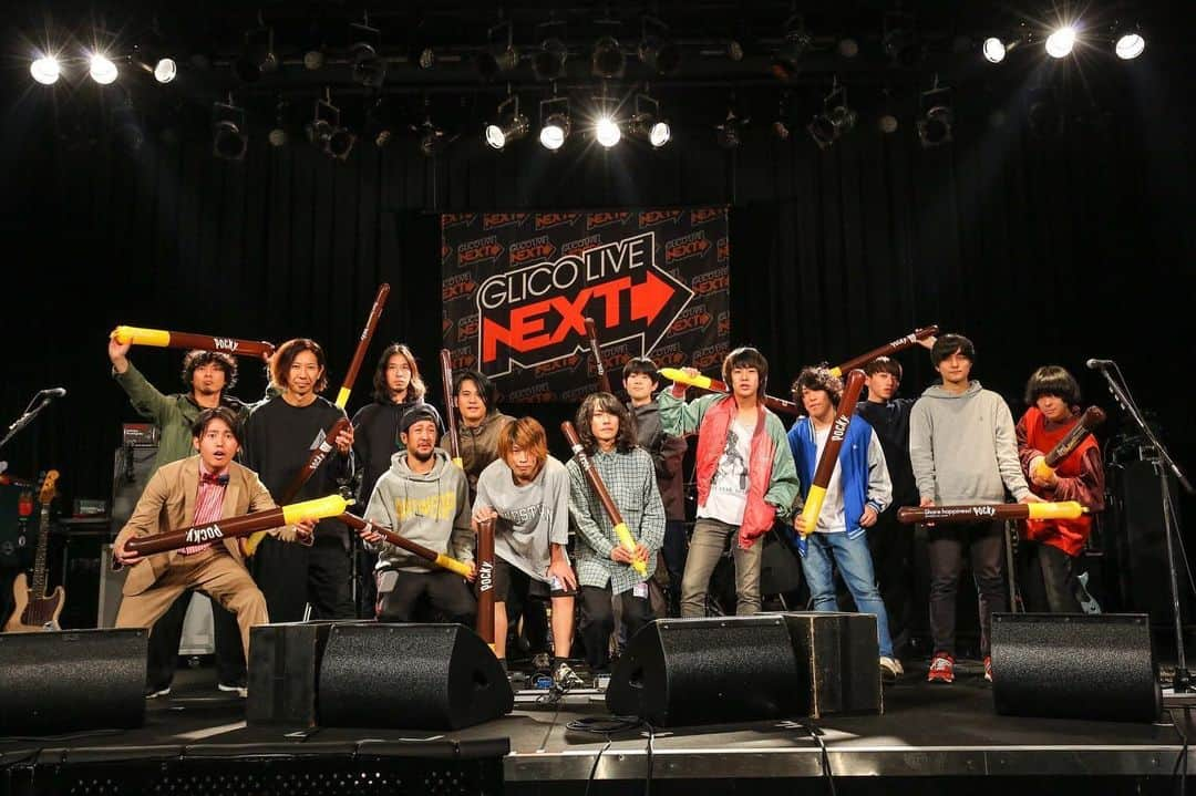 樋口大喜さんのインスタグラム写真 - (樋口大喜Instagram)「2019.11.11. GLICO LIVE NEXT SPECIAL!!! #teto #THEBACKHORN #ハンブレッダーズ #谷口鮪 from KANA-BOON #ポッキー何本分 #RI802」11月30日 21時16分 - itsdaikyhiguchi