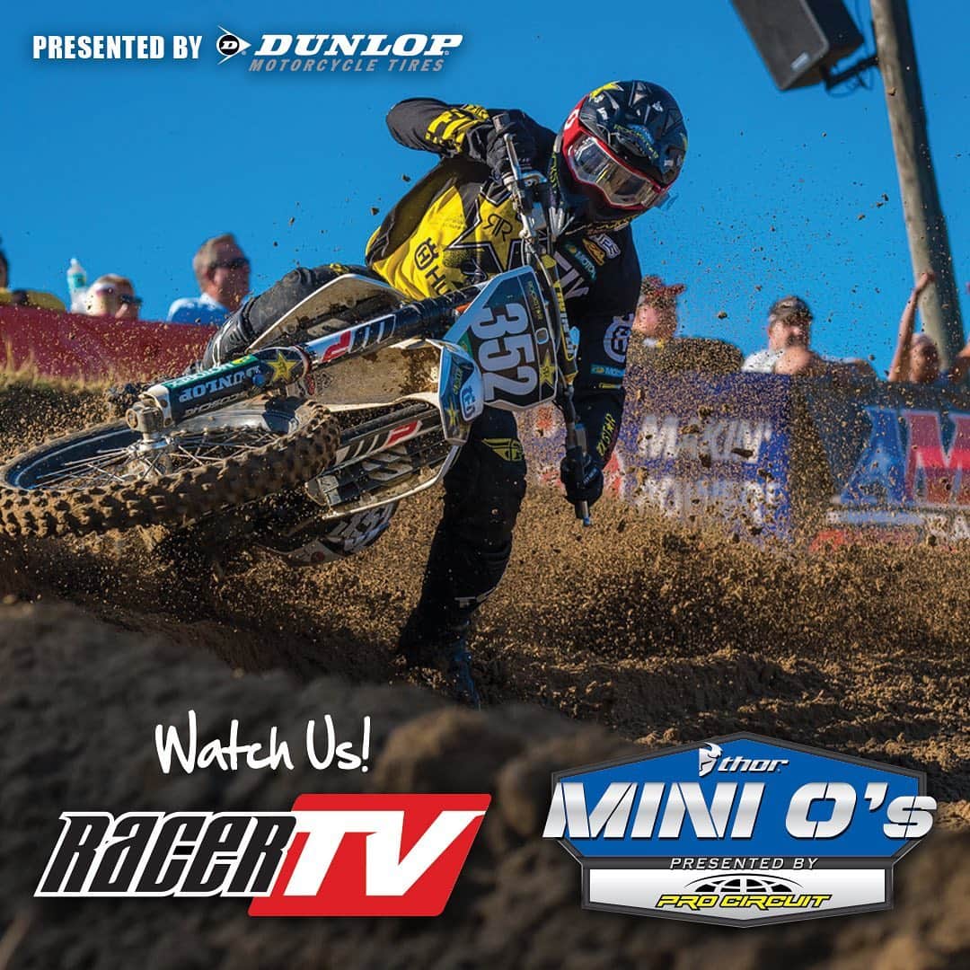 Racer X Onlineさんのインスタグラム写真 - (Racer X OnlineInstagram)「Watch the Mini O’s Motocross Champions be Crowned 👑 Last Day to Tune In to the LIVE Racing from Gatorback Cycle Park at 8am EST on RacerTV.com 📺 #MiniOs #Gatorback #Motocross #Watch #Live #Racing @unlimitedsportsmx #LinkInBio」11月30日 21時24分 - racerxonline