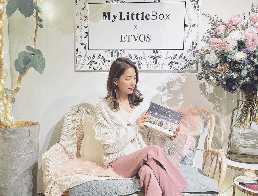 布川桃花さんのインスタグラム写真 - (布川桃花Instagram)「今月のMyLittleBoxは @etvos.jp とのコラボ💄 . 記念イベントに招待していただきました❤︎ . #mylittlebox #etvos」11月30日 21時25分 - momoka_fukawa
