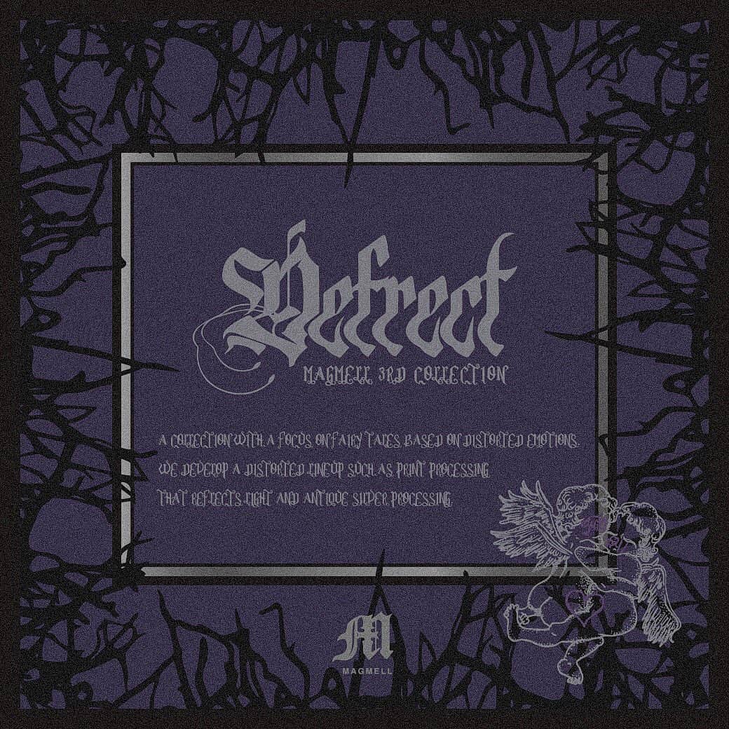 chiiiiiのインスタグラム：「“MAGMELL”  New collection “Defrect” 『POP UP SHOP』  2019.12.22.SUN TOKYO 池袋P’PARCO2F GYFT by H>FRACTAL  2019.12.29.SUN OSAKA 梅田HEP FIVE2F H>FRACTAL OSAKA  2019.12.22.SUN - 2020.1.5.SUN WEB SHOP http://shop.gyft-shibuya.com/?mode=cate&cbid=2539537&csid=0&sort=n  12月新作と共に今回も P'PARCO&梅田HEPにて 店頭に立たせていただきます🎅✴︎hohoho」