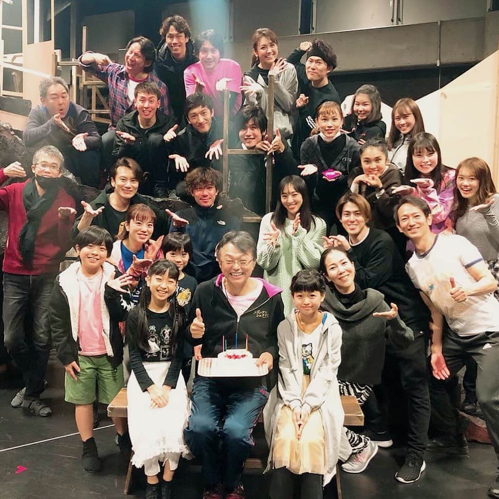 のインスタグラム：「🎂 Happy birthday to my dear dad🎂💕 #frankenstein  #Stephan #相島一之 さん」