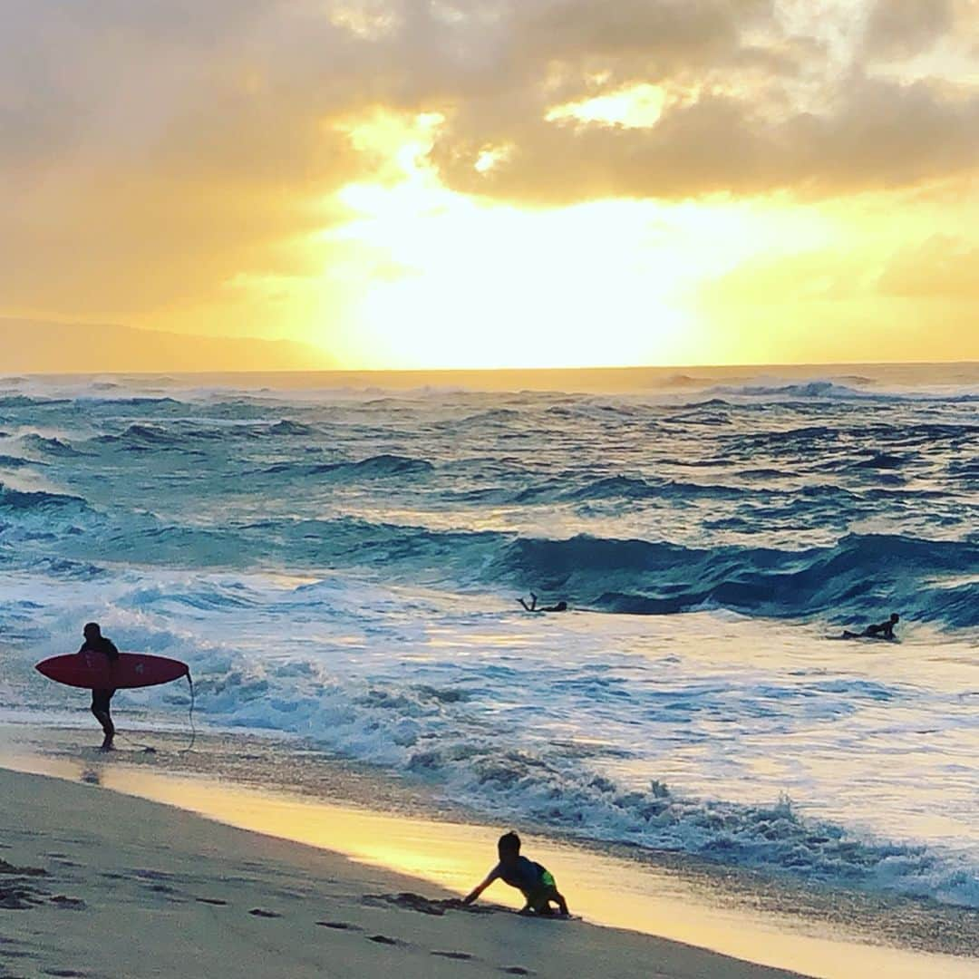 南早苗さんのインスタグラム写真 - (南早苗Instagram)「約6500キロ先にある景色が恋しい✨ #hawaii #旅 #パワースポット #戻りたい場所 #海 #ブルー #泳げないけど海は好き #ダブルレインボー #waikiki  #kailuabeach #northshore #sunsetbeach #kahala #hanaumabay」11月30日 22時02分 - minamisanae