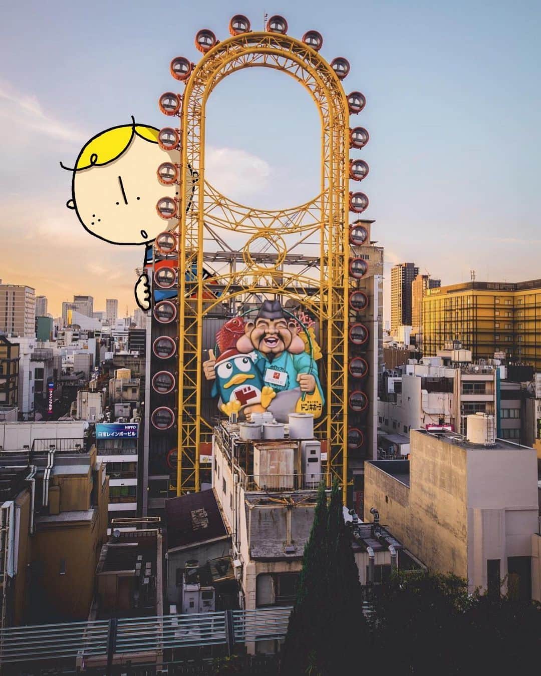 Osaka Bob（大阪観光局公式キャラクター）のインスタグラム