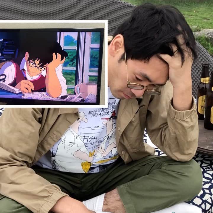 岡下雅典のインスタグラム：「すいません。やはりこのものまね好きなんで定期的に載せようと思います。」