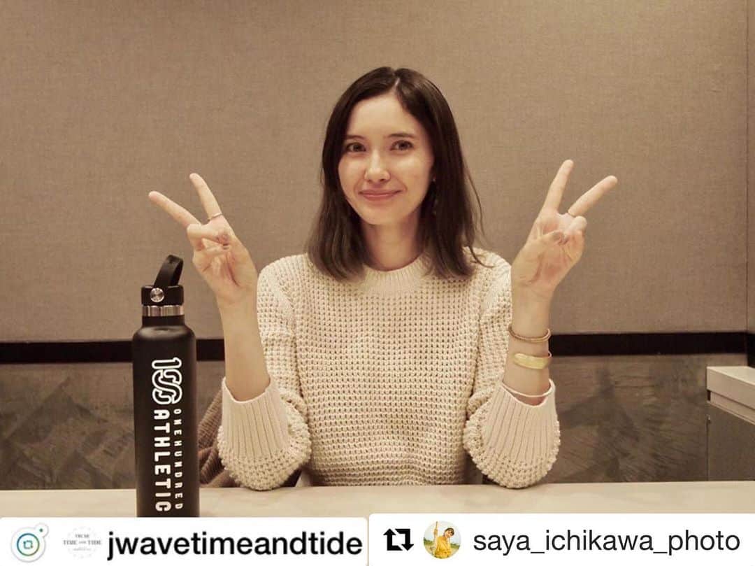 宇野薫のインスタグラム：「市川さん ありがとうございました！ #Repost @saya_ichikawa_photo with @get_repost ・・・ さまざまなカルチャーに造詣が深いモデル、 市川紗椰のトークコラム的コーナー「イチカワカオスモス」では、 リスナーの皆さんから届いたメールをご紹介していますが 今回は市川がオススメグルメをもごもごと語ります🤖✨🎞 お楽しみに‼️ http://www.j-wave.co.jp/original/timeandtide/ #jwave #TAT813 #市川紗椰 #trume #EPSON #土曜日夜9時スタート #総合格闘家 #UNODOJO #宇野薫 #caoluno #unocaolshowten #onehundredathletic #格闘技 #トレーナー #リスナー #メール #紹介 #市川への質問募集中‼️ #radikoで聞けるよ📱」