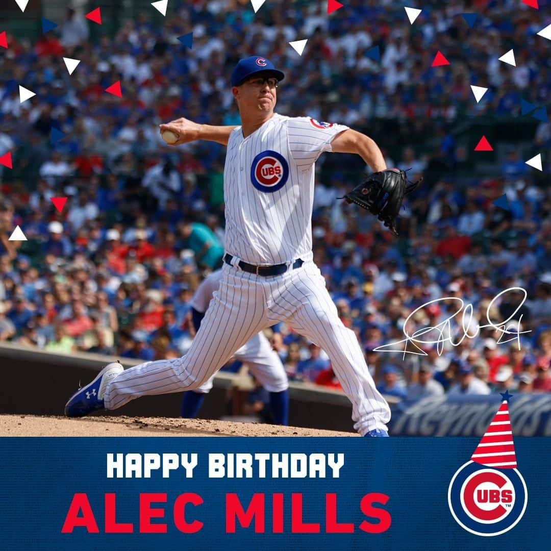 シカゴ・カブスさんのインスタグラム写真 - (シカゴ・カブスInstagram)「Happy birthday, @amills37!」12月1日 0時00分 - cubs