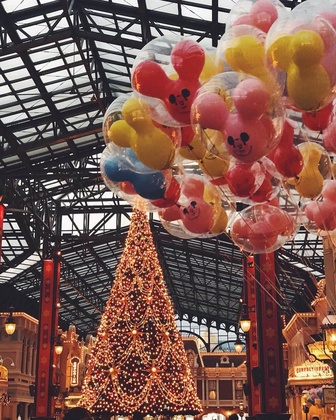 佐倉真衣さんのインスタグラム写真 - (佐倉真衣Instagram)「はじめてのディズニーランド🌈 . 実際1歳児でどのくらい楽しめるのかな？と子連れディズニーは未知の世界だったけど、想像以上に喜んでくれました♡♡ 特にミッキーに会えた時には本当に嬉しそうにしてくれて、なんだかウルッときましたね。 トゥーンタウンがこんなに子どもにとってパラダイスだなんて知らなかった。 見える景色が全然違った。 . 寒かったけどクリスマスの時期に行けて良かったな🎄 . 実は私達夫婦も付き合ってから初めてのディズニー🤣 大人になるとなかなか行く機会ないものです。 またすぐにでも行きたいなと思いました💓 . #myfirstvisit #tokyodisneyland #disneyland #familyday #boy #babyboy #男の子 #男の子ママ #子連れディズニー #ディズニーランド #りゅーりくのお下がりのミッキートップス着て張り切りました #パパもママも耳つける派」12月1日 0時03分 - maitanaka20