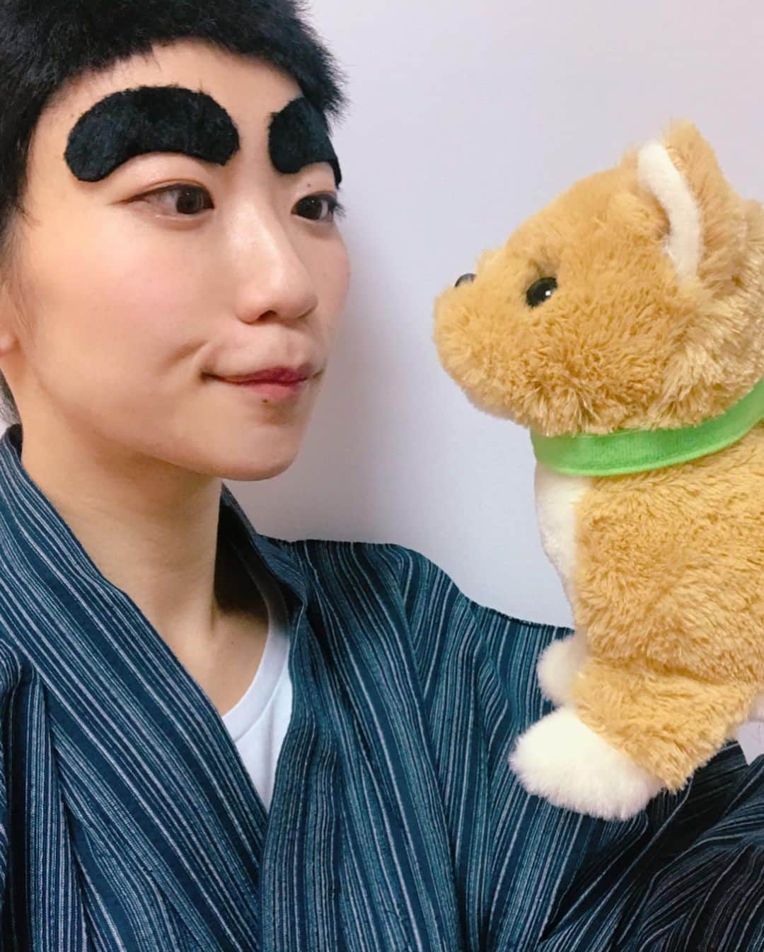 ぱいぱいでか美さんのインスタグラム写真 - (ぱいぱいでか美Instagram)「DTテレビで西郷どん。 ꙳ #DTテレビ #AbemaTV #西郷隆盛 #犬 #美眉 #ベリーショート ꙳ 昨晩は約2年間お世話になったDTテレビの最終回でした。 見逃した方はアーカイブ観てね！ そして番組への想いとか柄にもなくブログに書いたのでよかったら読んでね！ ストーリーに載せときます。 最後まで楽しく西郷隆盛を用意してくれたの最高すぎました。笑」12月1日 0時09分 - paipaidekami