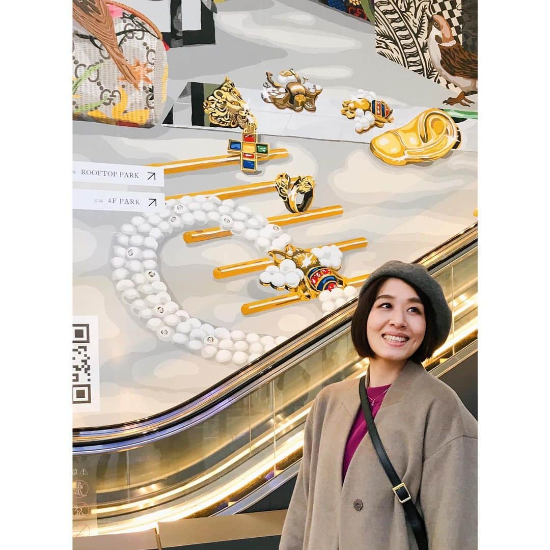 のインスタグラム：「* 12月かぁ🎄 渋谷PARCOがガラッと リニューアルしていたよ 人がすんごかったので 一階をぐるっとまわっただけで出てきちゃったけど 落ち着いた頃、ゆっくり見にいこ」