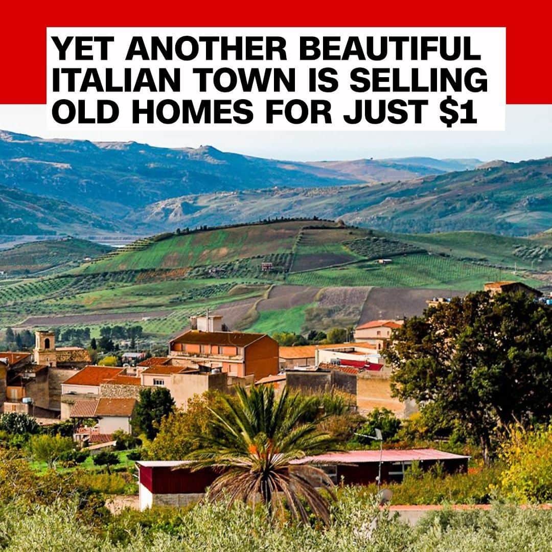 CNNさんのインスタグラム写真 - (CNNInstagram)「Benvenuto! Welcome to Bivona, a small town in the heart of Sicily that has become the latest Italian community to try to revive its population by offering old houses for less than the price of an espresso. In recent years, Bivona’s young people have been deserting the town in pursuit of opportunities in big cities, leaving it in danger of dying completely. As is usual with these deals, buyers are expected to invest in repairing and restoring the property. Bivona is offering tax incentives for buyers who also choose to live there. (📸: Salvatore Giallombardo)」12月1日 4時00分 - cnn