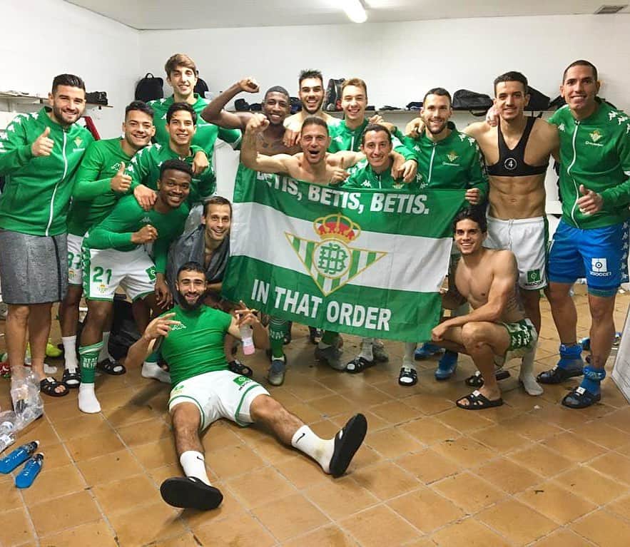 マルク・バルトラのインスタグラム：「De 3 en 3! 💪🏼💪🏼 MUSHO BETIS!!! #EnEsteOrden #Vamos」