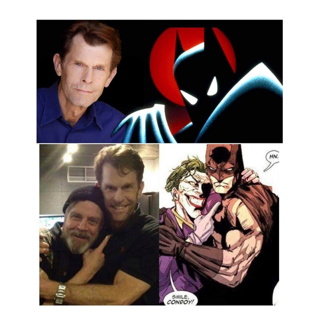 マーク・ハミルさんのインスタグラム写真 - (マーク・ハミルInstagram)「SHOUT OUT to @RealKevinConroy for no particular reason other than being vengeance, being the night & for being the best partner a demented clown could ever hope for. 💖to🦇from🃏」12月1日 5時24分 - markhamill