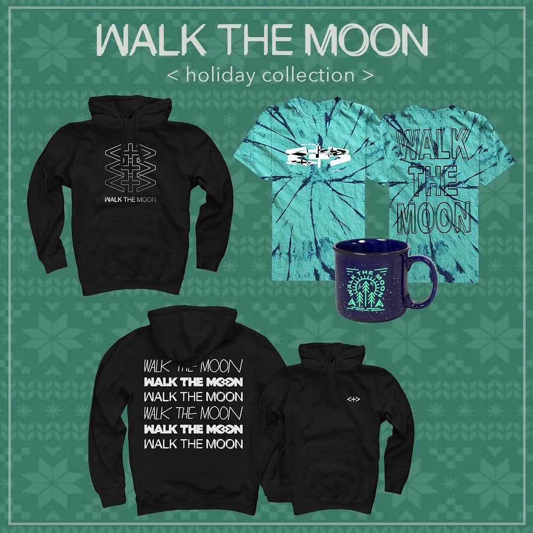 ウォーク・ザ・ムーンのインスタグラム：「yall - santa came early and we have all new moonthreads in the shop for the holiday season. swipe to view full collection. <+> p.s don’t miss out on all the Black Friday deals running now through Dec 2: 20% off selects items + posters for $10 + select t-shirts 2 for $30. nows the time. come and get it.」