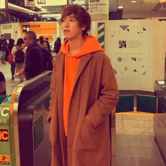 武井優心のインスタグラム：「スピード速すぎて何もわからなかったので訂正！ 渋谷駅から渋谷ストリームホールまで！ 本日ツアーファイナル！来られる皆様迷わず来られますように👼」