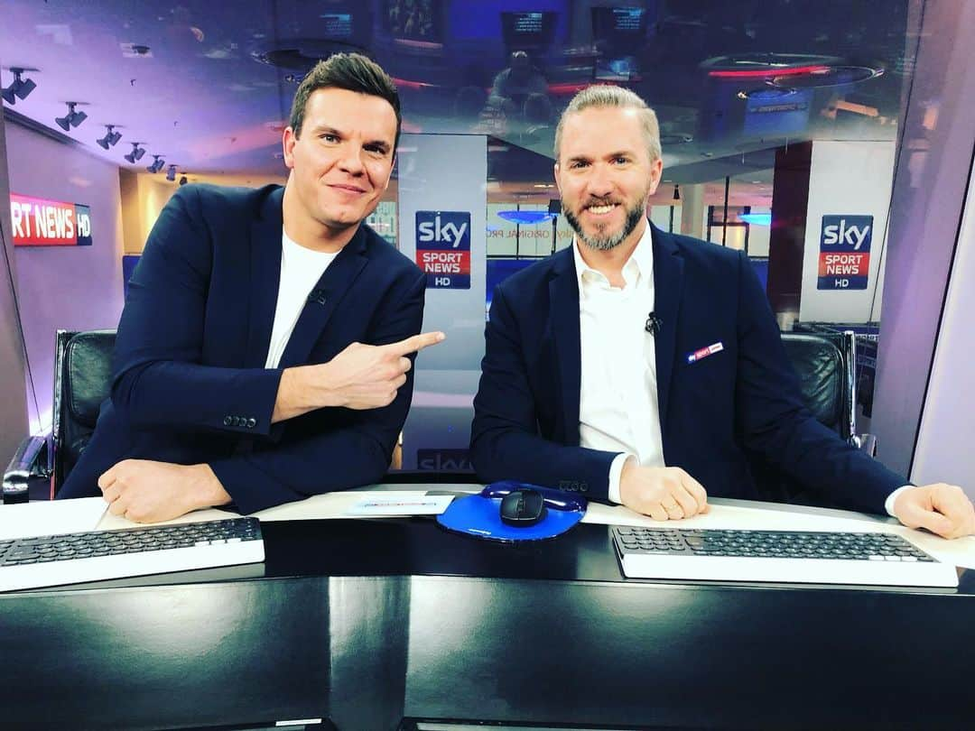 ニック・ハイドフェルドのインスタグラム：「I’m on the news today 😉 . . . @skysportde @skydeutschland @skysportsf1 @f1 #tv #news #expert #f1」