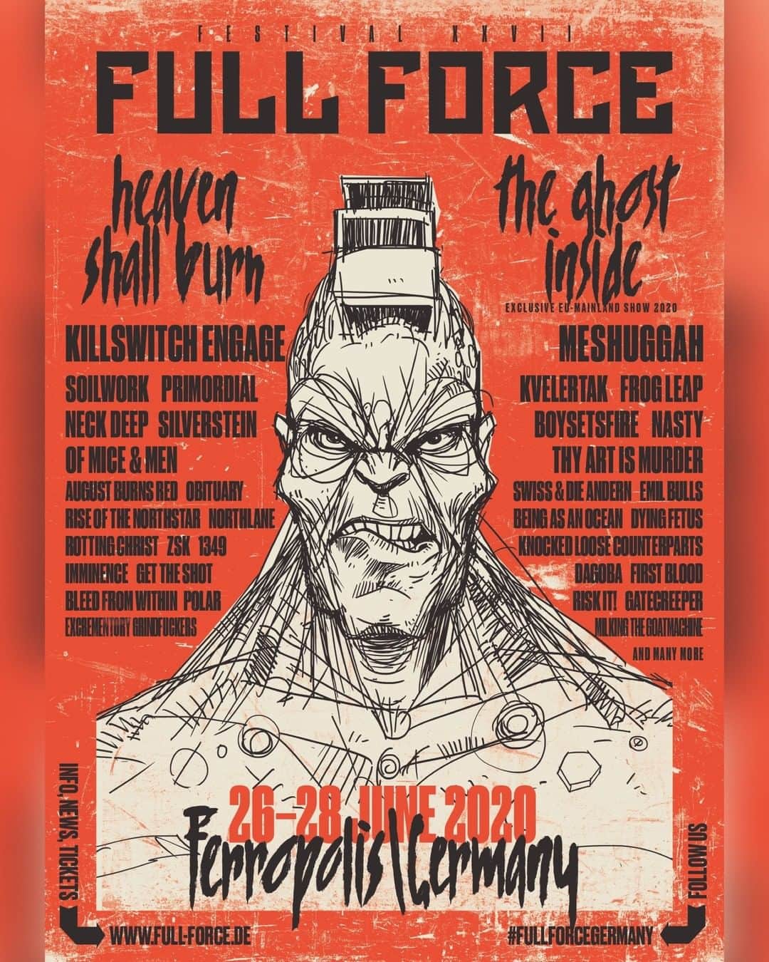 のインスタグラム：「See you next summer German friends! Get @fullforcegermany tickets on sale now」