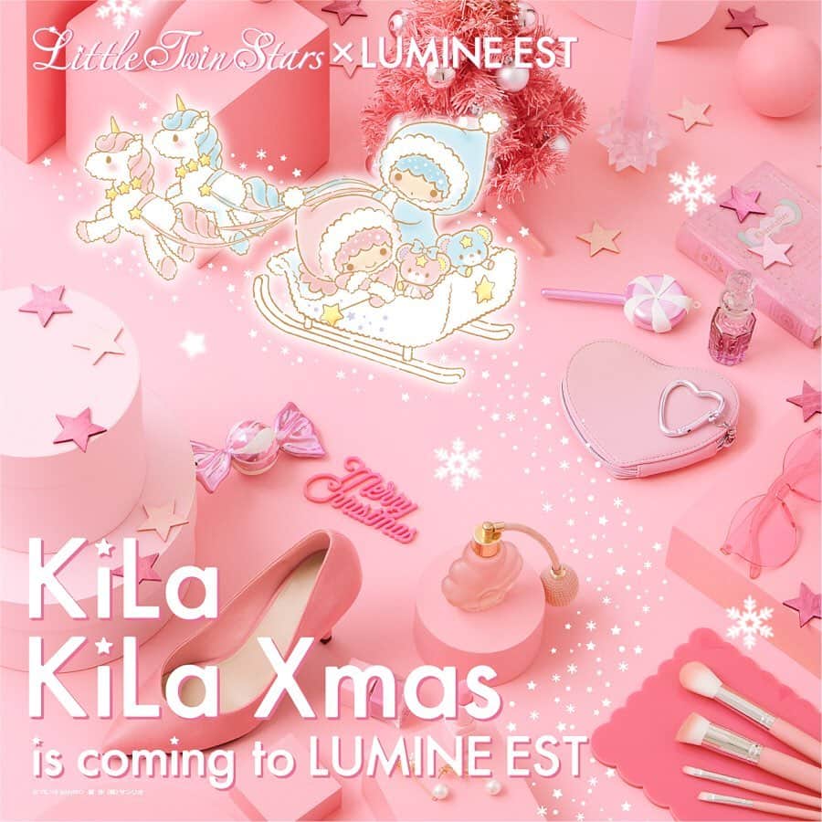 ルミネエスト新宿さんのインスタグラム写真 - (ルミネエスト新宿Instagram)「「KiLaKiLa Xmas is coming to LUMINE EST」 を開催中！  エレベーターやショーウィンドウなど、館内にキキ&ララが登場します！ さらに、各ショップで、コラボしたアイテムも販売中⭐️ ・ 詳しくは、館内で配布しているリーフレットをご覧ください。 ・ #LUMINEEST #ルミネエスト #サンリオ」12月1日 21時21分 - lumine_est