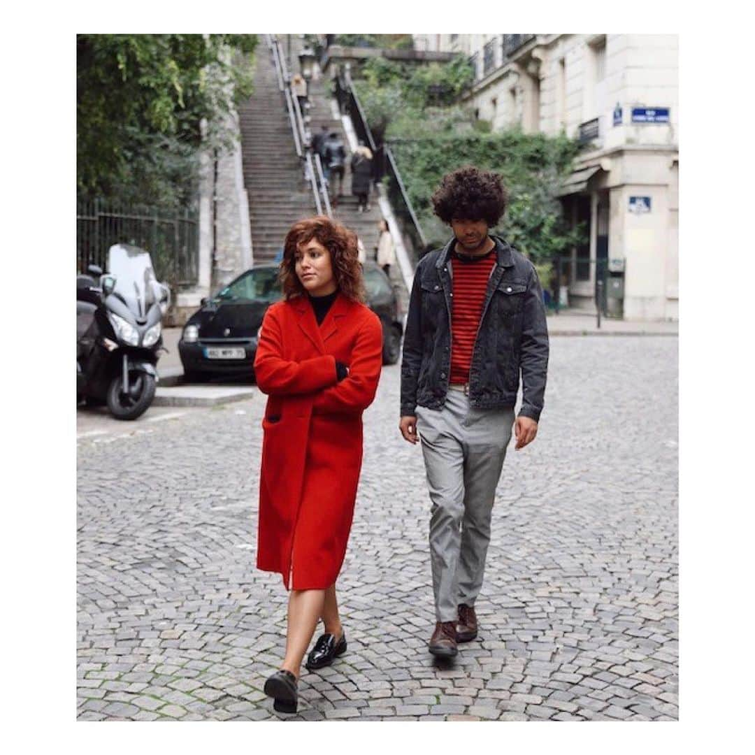 ジェラールダレルさんのインスタグラム写真 - (ジェラールダレルInstagram)「RED TOUCH ❤️ @troprouge illumine l’hiver avec le manteau Poppy @troprouge brightens up winter in Poppy coat #gerarddarel #darellook #redcoat #parisfashionlook #parislook」12月1日 21時53分 - gerarddarel