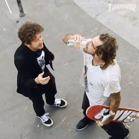 スラッシャーのインスタグラム：「🗣 FIGGY!!! 👉🏽 @killerpizza in @bakerskateboards 4 🔥 Now playing on ThrasherMagazine.com 📡」