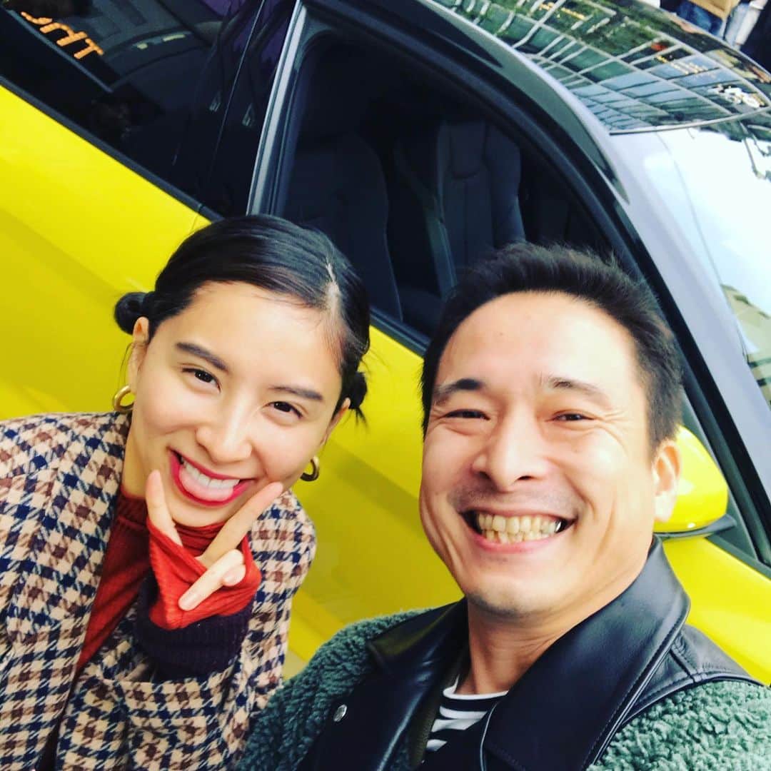 井手大介のインスタグラム：「#渋谷パルコ にて　#audia1sportback #interfm897 特別番組6時間生放送始まりました！@loveli_official と一緒に盛り上がります。聞いてね！ 21時までやってるから渋谷パルコ遊びにきてね。」