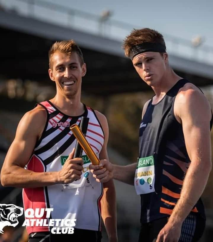 アレックス・ハートマンのインスタグラム：「So good to be back on the track! Plenty of banter and business at the State Relays this weekend. Looking forward to having an individual trot in the new year! #JustTheTip #RelayGood #QUT」