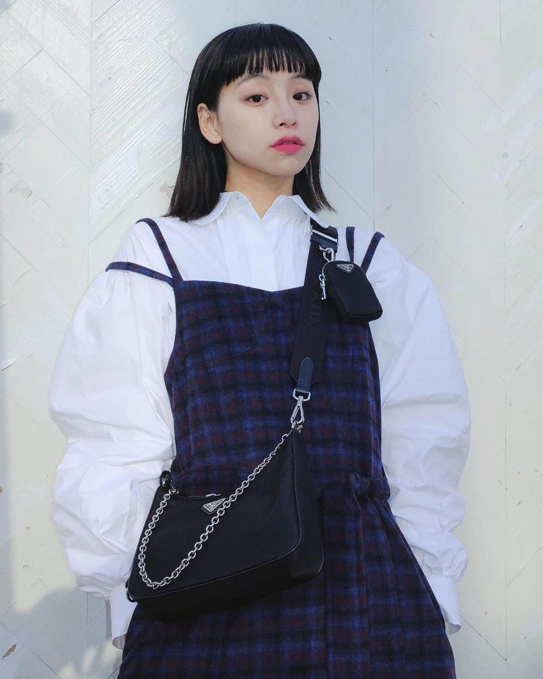 る鹿さんのインスタグラム写真 - (る鹿Instagram)「New favorite bag from @prada ❤️🧏‍♀️」12月1日 17時54分 - luluxinggg