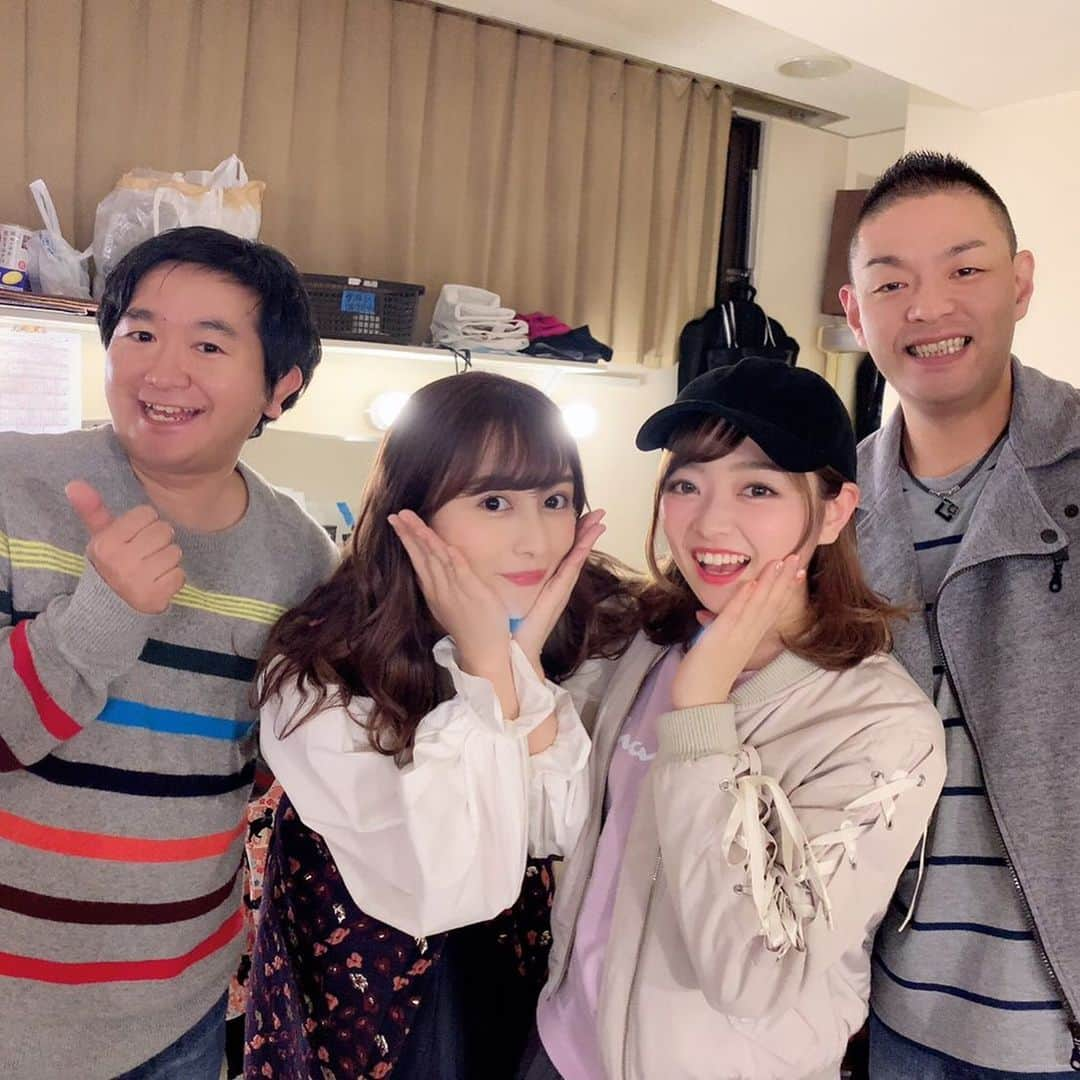 小石田純一さんのインスタグラム写真 - (小石田純一Instagram)「ゲスト出演したお芝居「だまれ、未来。」。キュートな役者さんとキュートなおじさんと。  #だまれ未来 #お芝居 #演劇 #恵比寿エコー劇場 #楽屋 #與儀ケイラ さん #栗本唯梨 さん #役者 #俳優 #女優 #石川不遼 さん #横山アッチ さん #お笑い芸人 #ものまね芸人 #芸人 #ピン芸人 #小石田純一」12月1日 18時03分 - koishida.trendy