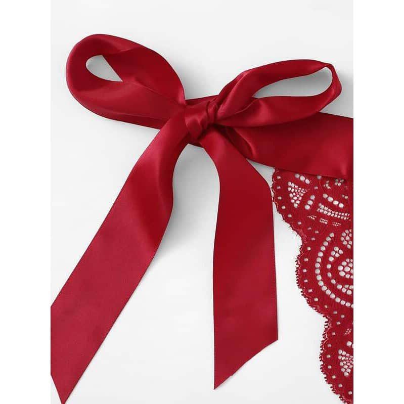 COORDINATESHOP Fitnessさんのインスタグラム写真 - (COORDINATESHOP FitnessInstagram)「クリスマスランジェリー入荷💝  クリスマススカロップトリムタイサイドランジェリーセット 2,590円」12月1日 20時03分 - coordinate_swim