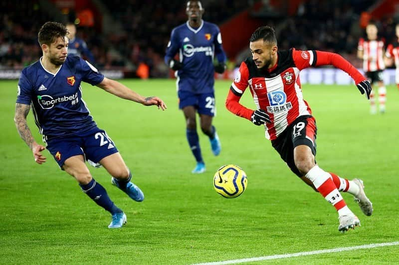 ソフィアン・ブファルのインスタグラム：「Massive win yesterday a front of our fans ⚪️🔴 Now focus on the next game ⏳💪🏽 @southamptonfc  #SB19」