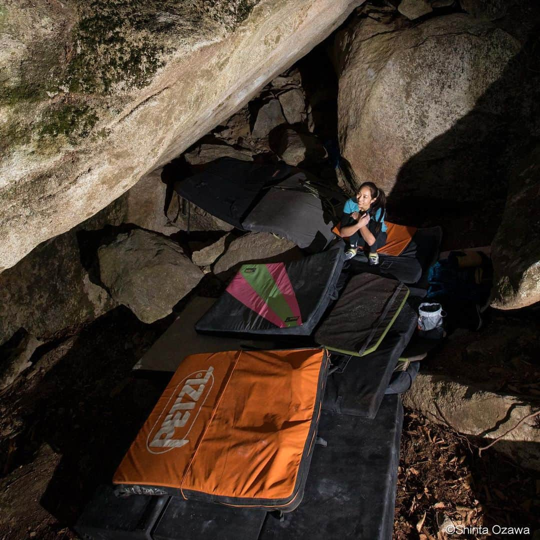 野口啓代さんのインスタグラム写真 - (野口啓代Instagram)「🧡🧡🧡* * * 📷 by @shintaozawa  @au_official #大和証券 @thenorthfacejp @orientalbaio #三井不動産 @cowsoapcp #zeta  @c3fit @lasportivajp @petzl_official  @newhale_japan」12月2日 0時33分 - noguchi_akiyo