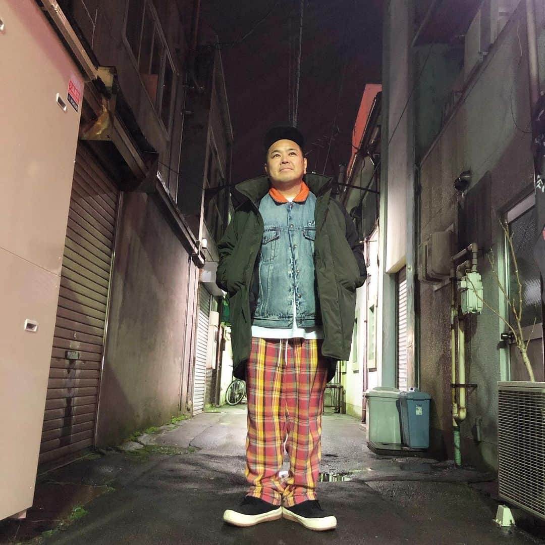 大地洋輔のインスタグラム：「函館ありがとうございました！！😊 ・  outer @flatlux  denim @supremenewyork  pants @bowwow__official ・ ・ 楽しかったー！！！😄😄 またよろしくお願いします🤲」