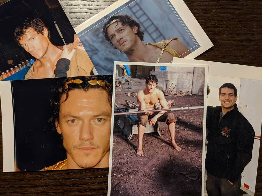 ヘンリー・カヴィルさんのインスタグラム写真 - (ヘンリー・カヴィルInstagram)「Thought I might break out some old fashioned memories using actual photos!! Luke Evans and I met on Immortals quite a few years ago (as you can see!) and immediately got along. They say that everyone from Wales can sing.....this is definitely not true...I've heard some things,....Luke, on the other hand, most definitely can!! So well in fact, that he's just released an album called At Last. I've been playing it for the past few days and it's genuinely really good. It's a recommended buy from me! Congratulations old friend! You did it :). @TheRealLukeEvans #AtLast #Immortals」12月2日 2時03分 - henrycavill