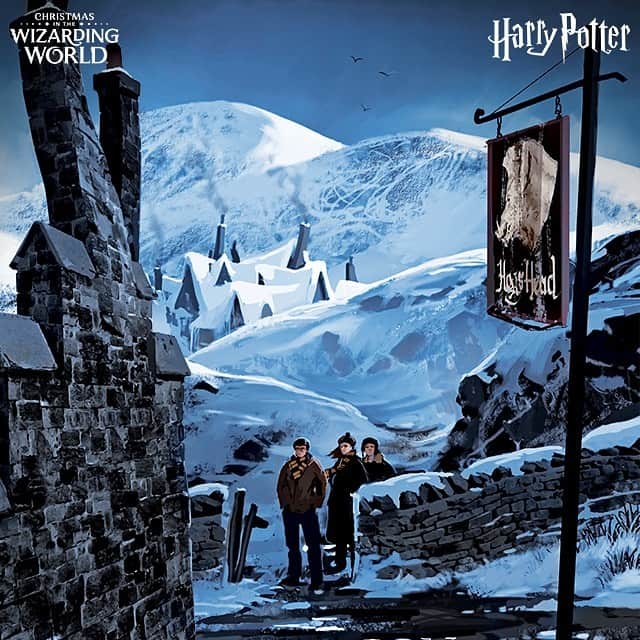 ハリー・ポッターさんのインスタグラム写真 - (ハリー・ポッターInstagram)「It's not #WizardingWorldChristmas without a walk through the snow-covered streets of Hogsmeade. [📖: The Art of Harry Potter, @HarperCollinsUS]」12月2日 3時01分 - harrypotter
